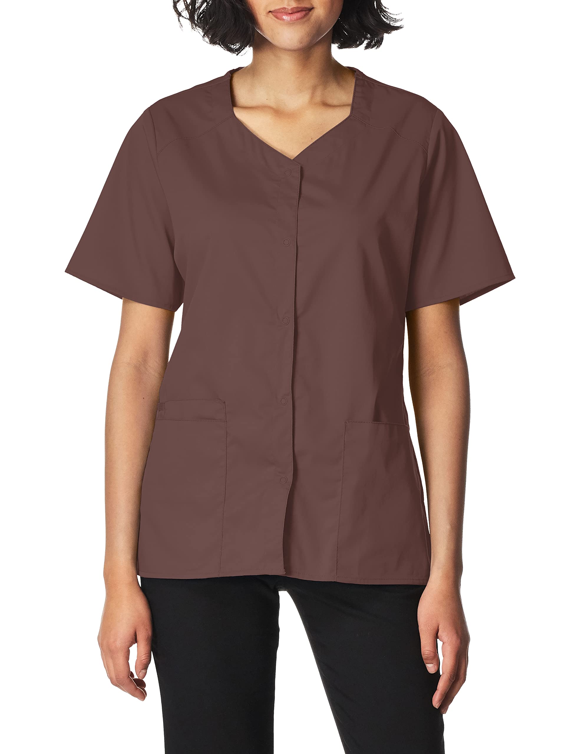 WonderWink Women's Wonderwork Short Sleeve Snap Jacket
