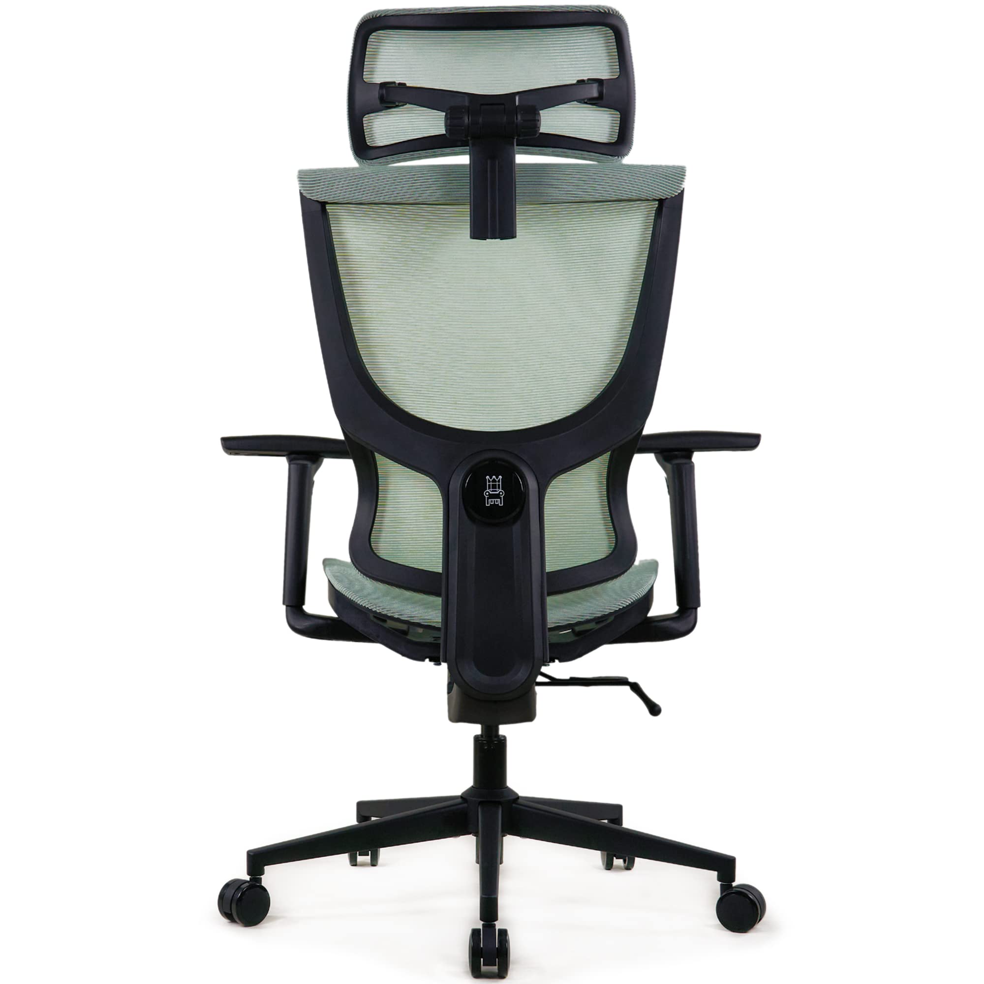 Realm of Thrones ADMIRAL AIR Ergonomic Office Chair with 4D Armrests, Headrest and Adaptive Lumbar Back Support, High Back Heavy Duty Home Office Swivel Computer Desk Chair (Turquoise)