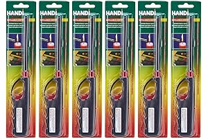 Brand 6 Pack Grill Lighters with Handi Flame
