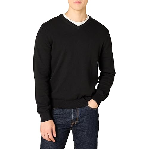 Amazon Essentials Men's V-Neck Sweater (Available in Big & Tall)