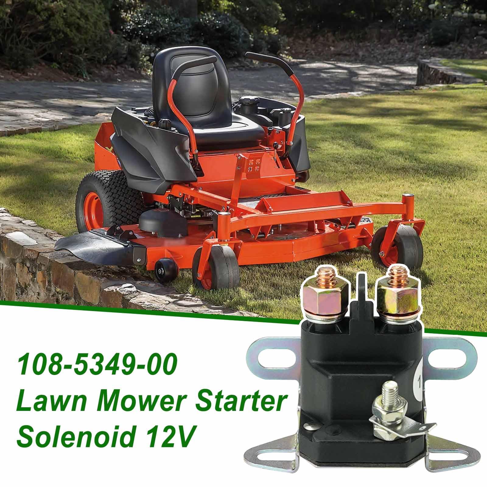 Amazon.com : Adorish 12V Lawn Mower Starter Solenoid 108-5349-00