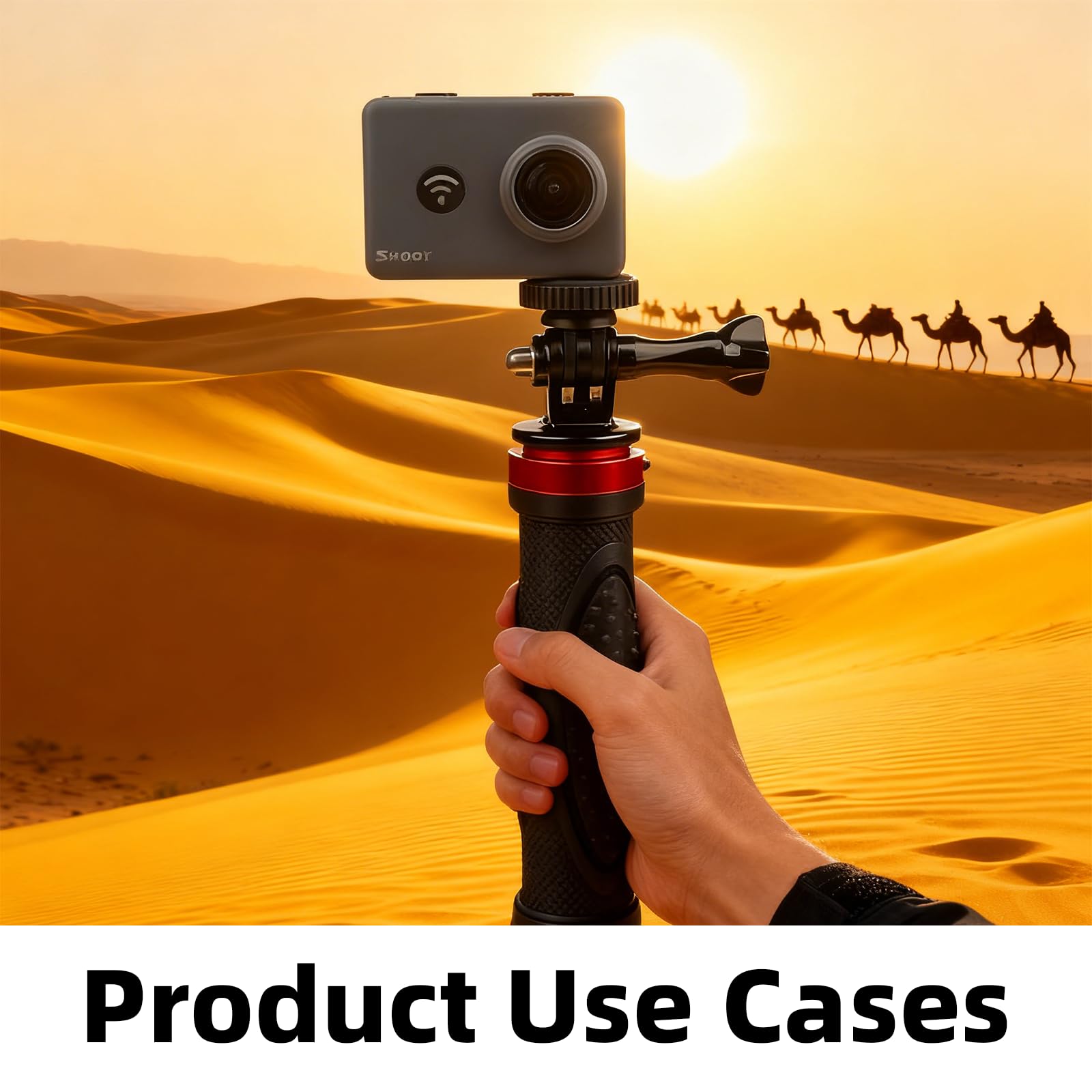 2 Adattatori In Alluminio 1/4" Per Treppiede – Universali Per Action Cam E Fotocamere! - 3
