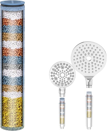 Cartucho de repuesto de filtro de cabezal de ducha para SSJ781DSSJ781 MakeFit - Cabezal de ducha de mano filtrado (paquete de 1)