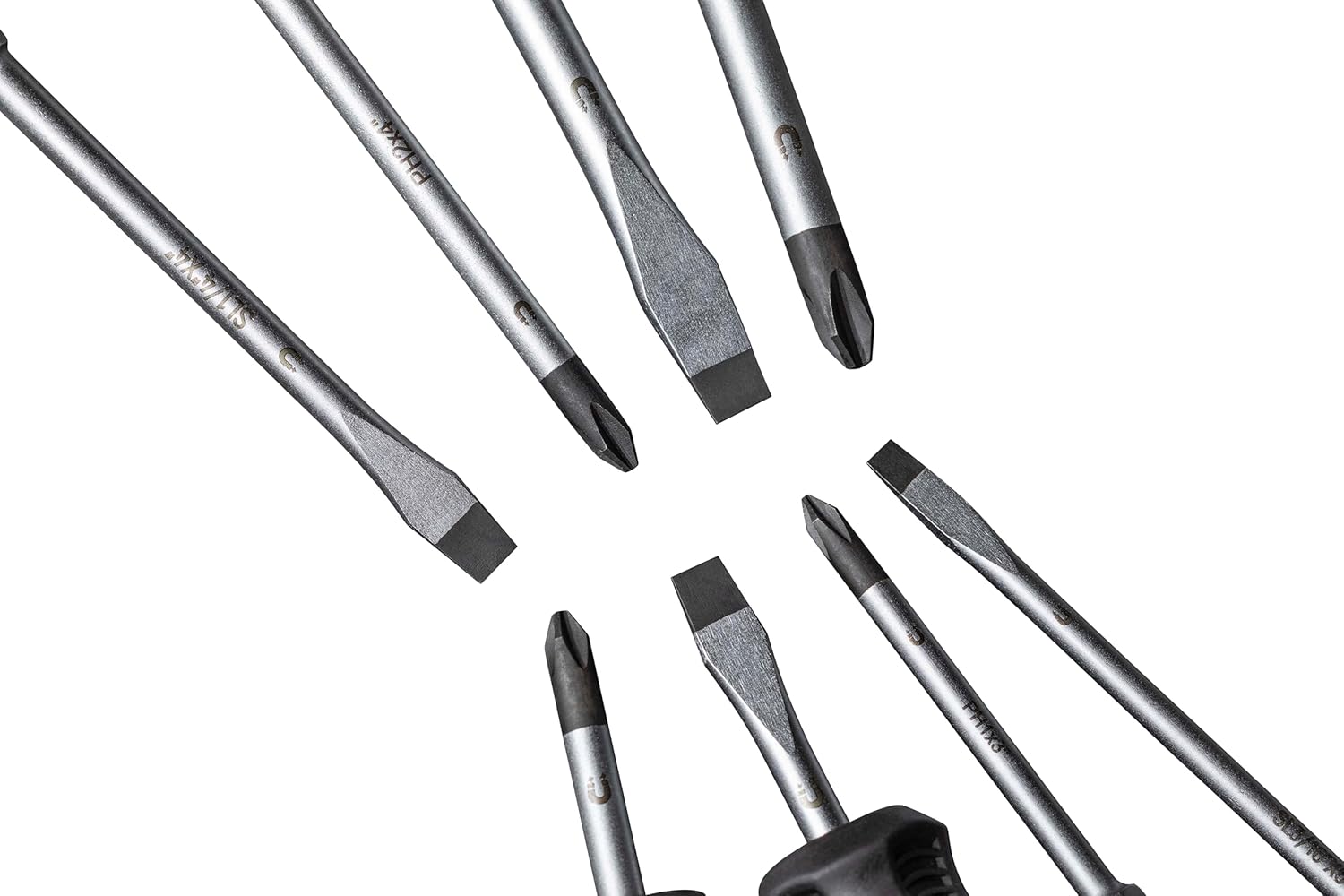 SXCSDS8 Phillips® & Slotted Magnetic Screwdriver Set