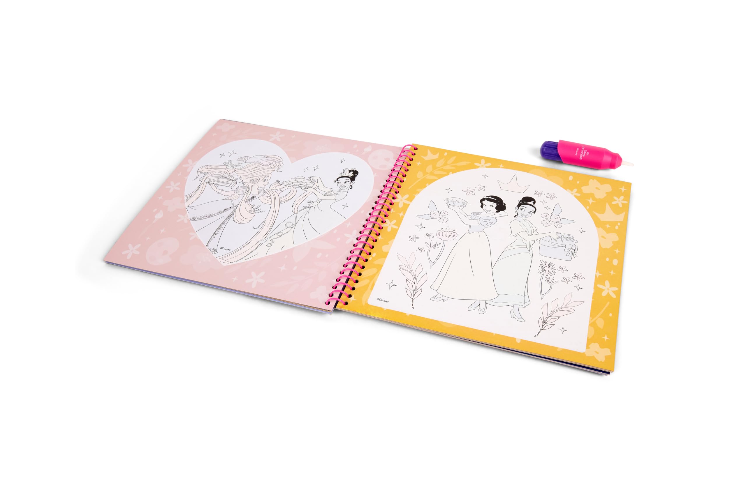 Disney Princess Colouring Book with Water, multicoloured, 22.5 x 22.5 cm - Image 2