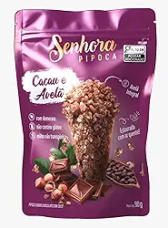 Senhora Pipoca Artesanal Sabor Cacau & Avelã