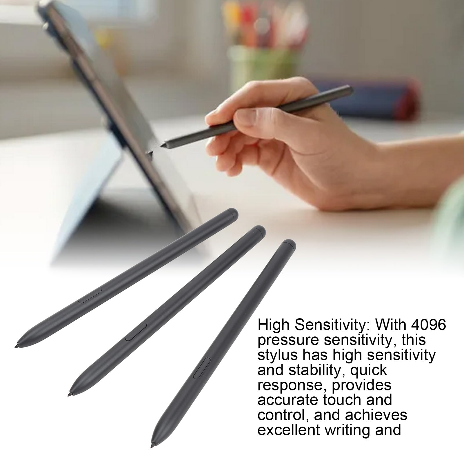 Penna Stilo Magnetica 3 Pezzi per Tab S9 Matita Touch Screen Ad Alta sensibilità con sensibilità Alla Pressione 4096 per Disegnare e Prendere Appunti