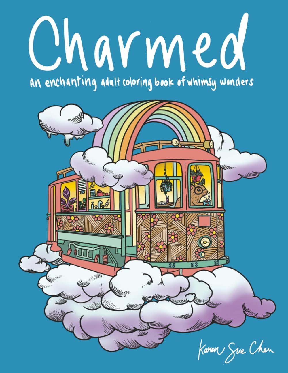 Charmed: An Enchanted Adult Coloring Book of Whimsy Wonders