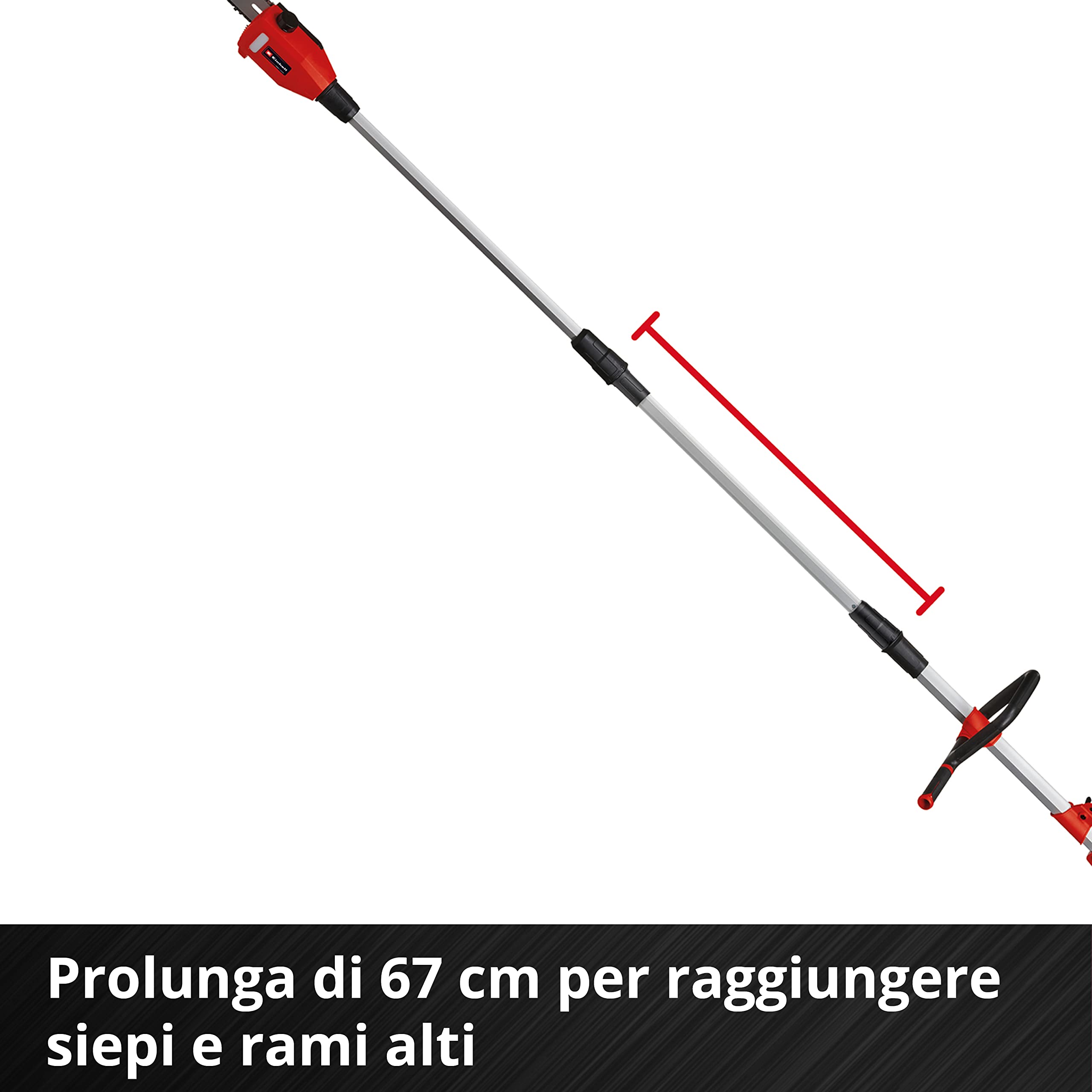 Einhell utensile multifunzione a batteria GE-LM 36/4in1 Li-Solo Power X-Change (ioni di litio, motore senza spazzole, testina inclinabile in 7 posizioni, senza batteria e caricabatteria)