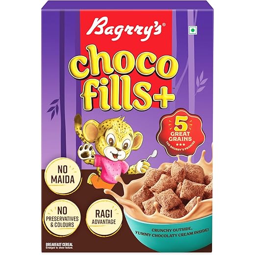 Bagrrys Choco Fills Plus 5 Grain Goodness Ragi Advantage Sou