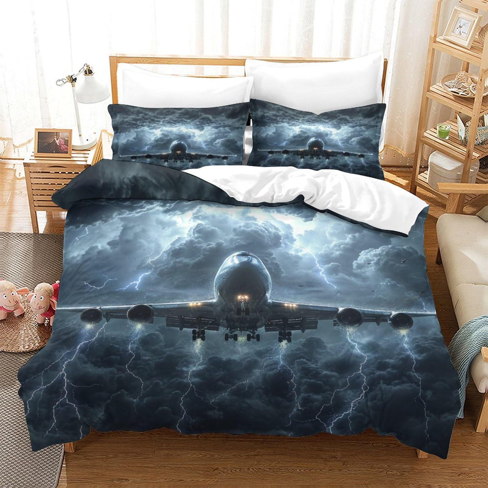 Housse de couette Guerrier 3D pour transformer votre chambre adulte parure Super King