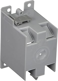 RACO 7887RAC Old Work Cable Box, 1 Gang, 15.3 Cu-in X 3 in L X 2-1/4 in W X 2-7/8 in D, 2-1/4