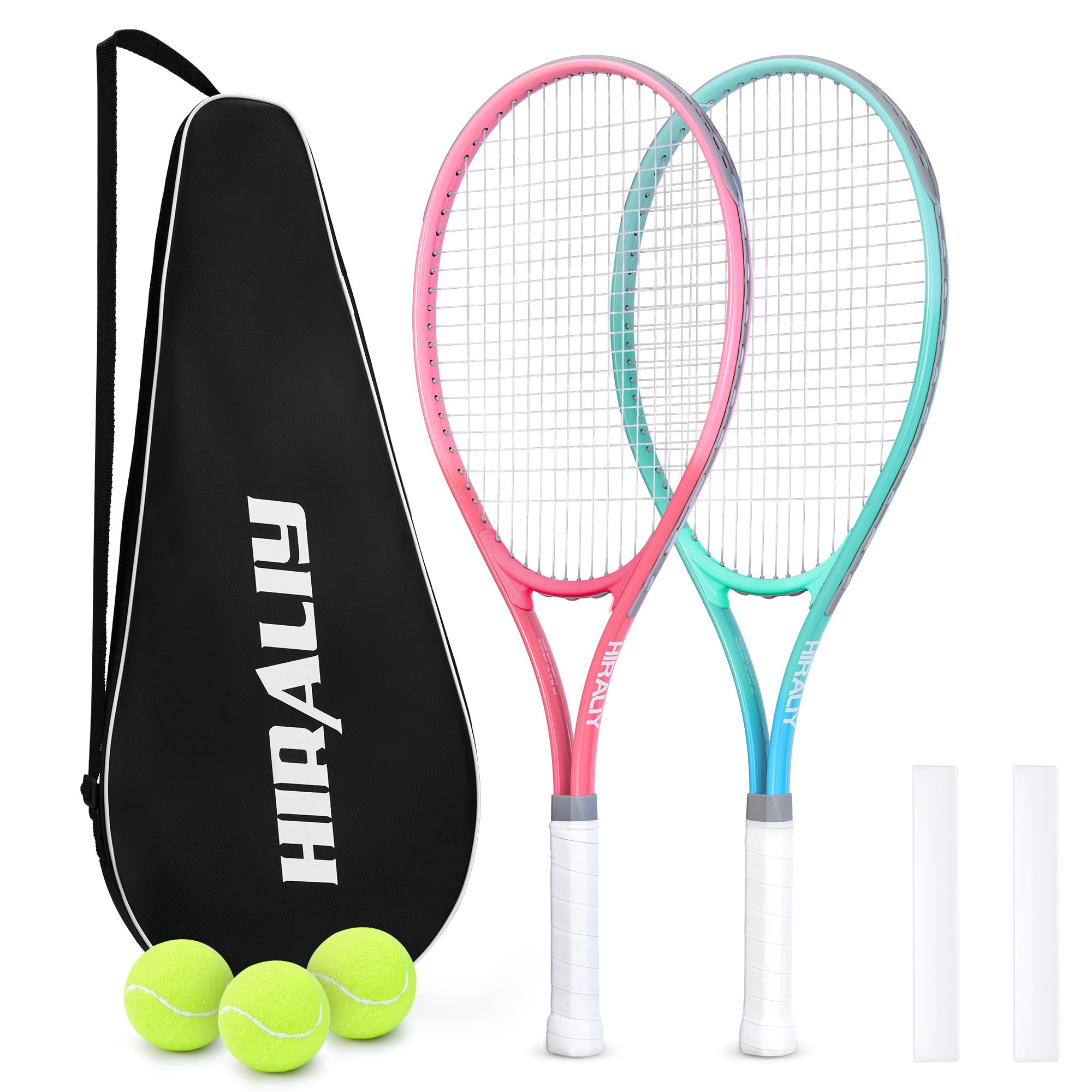 HIRALIY 27" Tennis Rackets Set of 2