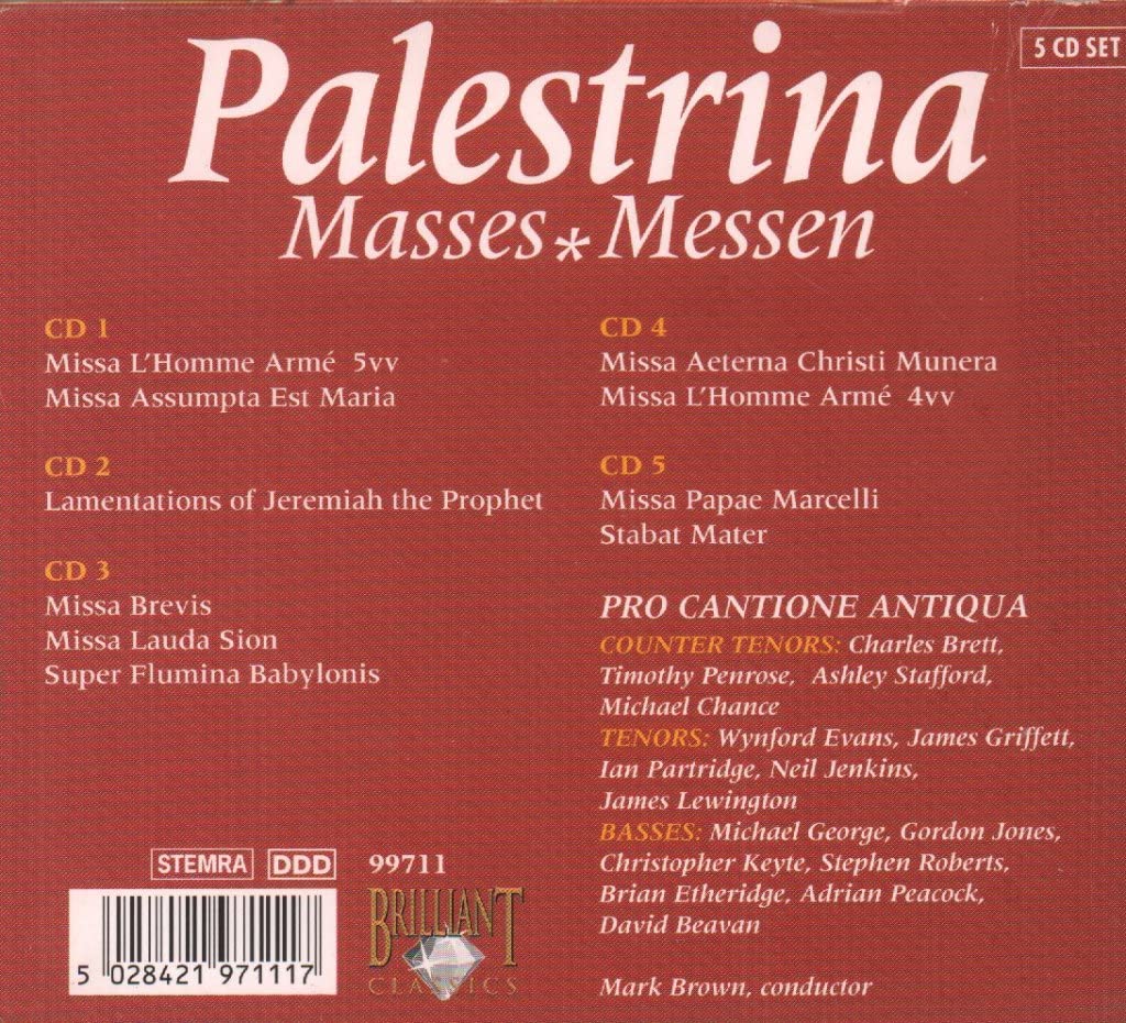 Palestrina - Messes & Motets