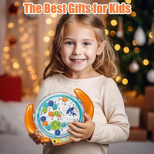 Miniatura 7 de Juegos de rompecabezas de laberinto para niños de 4 a 8 años, juguetes de laberinto de gravedad 3D para 3, 4, 5, 6, 7, 8, 9, 10, 11, 12 años,