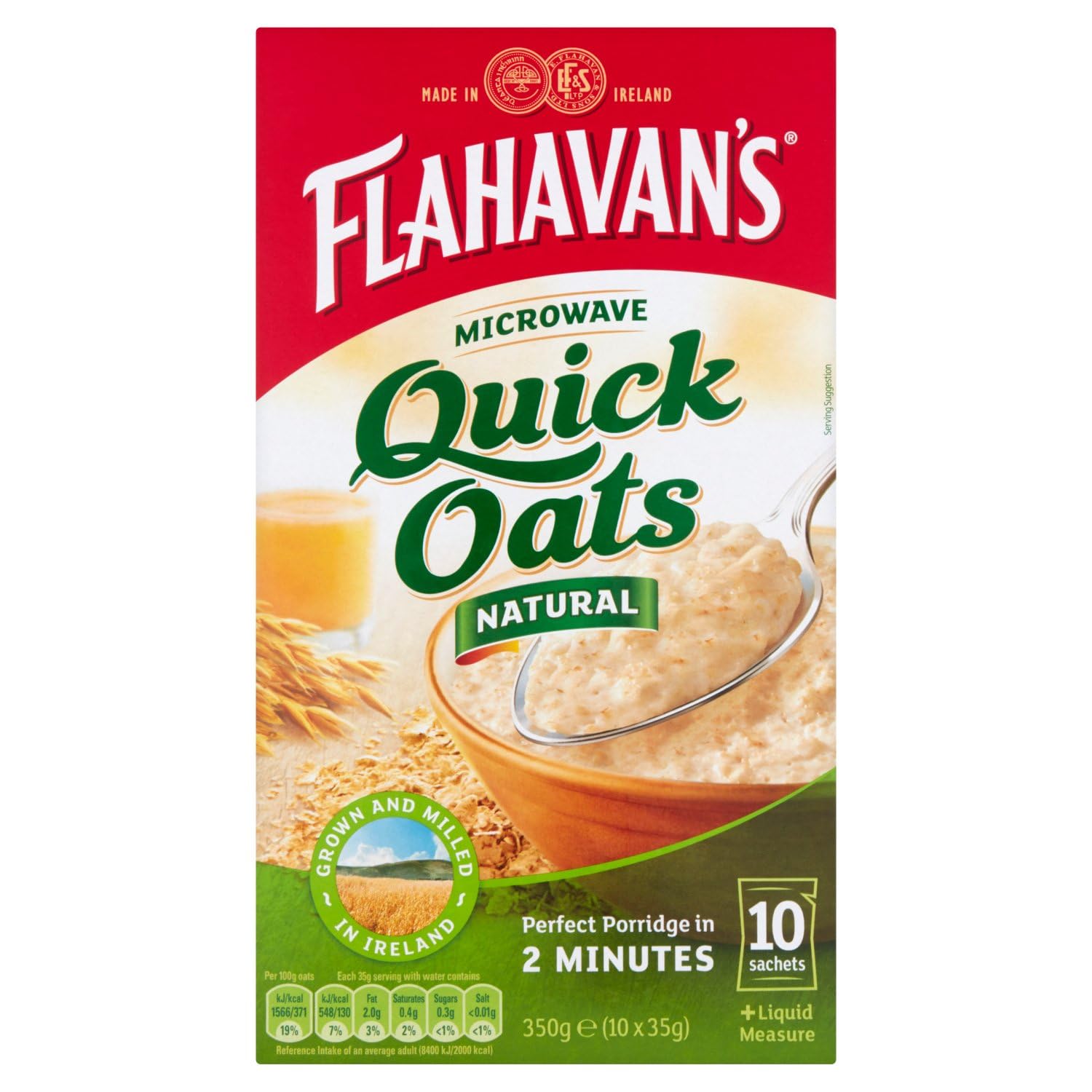 Flahavans - Flahavan'S Microwavable Quick Oats 500G