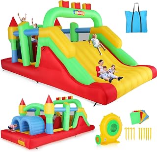Whubefy Obstacle Course Bounce House image