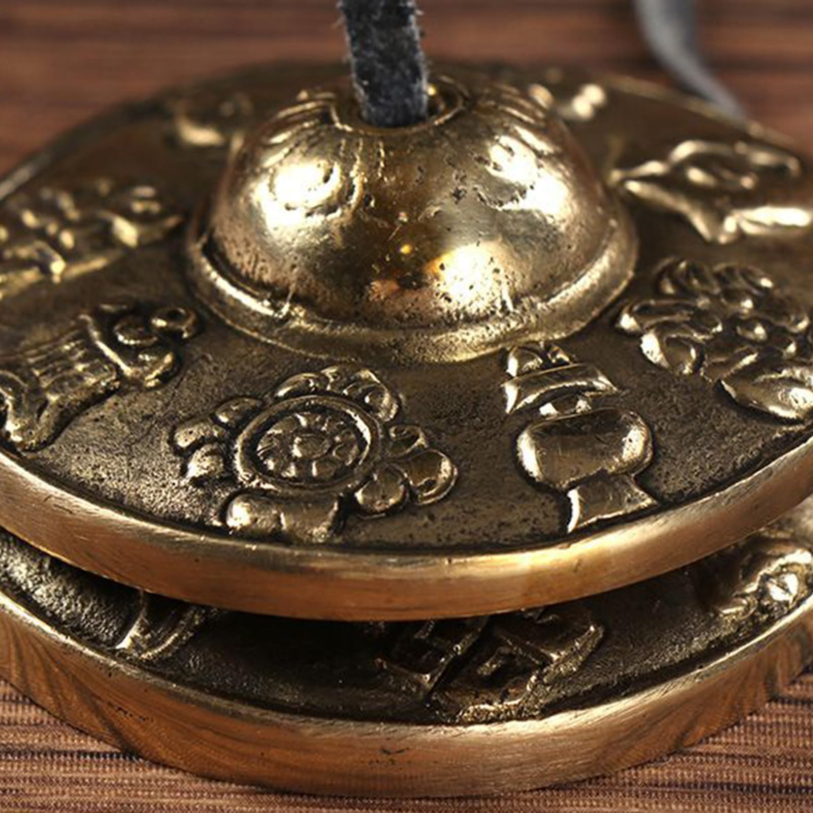 Cimbals Tibetanos Bell, Con Espiritual Relajante, 6.5 Cm, Tibres Tibetanos, Tazones De Energía De Meditación, Construcción De Aleaciones, Para Rituales Y Celebraciones