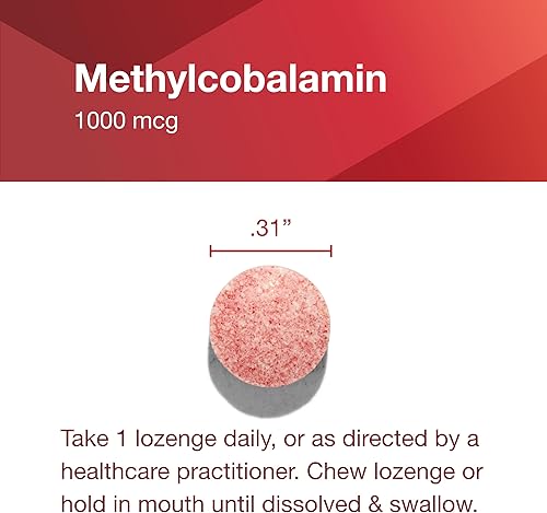 Miniatura 7 de PROTOCOL FOR LIFE BALANCE - Metilo B12 1,000 mcg metilcobalamina - Apoya el metabolismo de la homocisteína y el sistema nervioso saludable, impulso