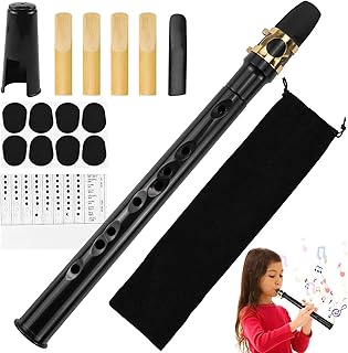 Sponsored You’re seeing this ad based on the product’s relevance to your search query.Learn more about this advertisement Mini Saxophone Playable Portable Instruments Pocket Saxophone Black Pocket Saxophone Kit with Saxophone Reeds Mouthpiece Carry Bag Tooth Pad Fingering Chart for Adults Children Beginners