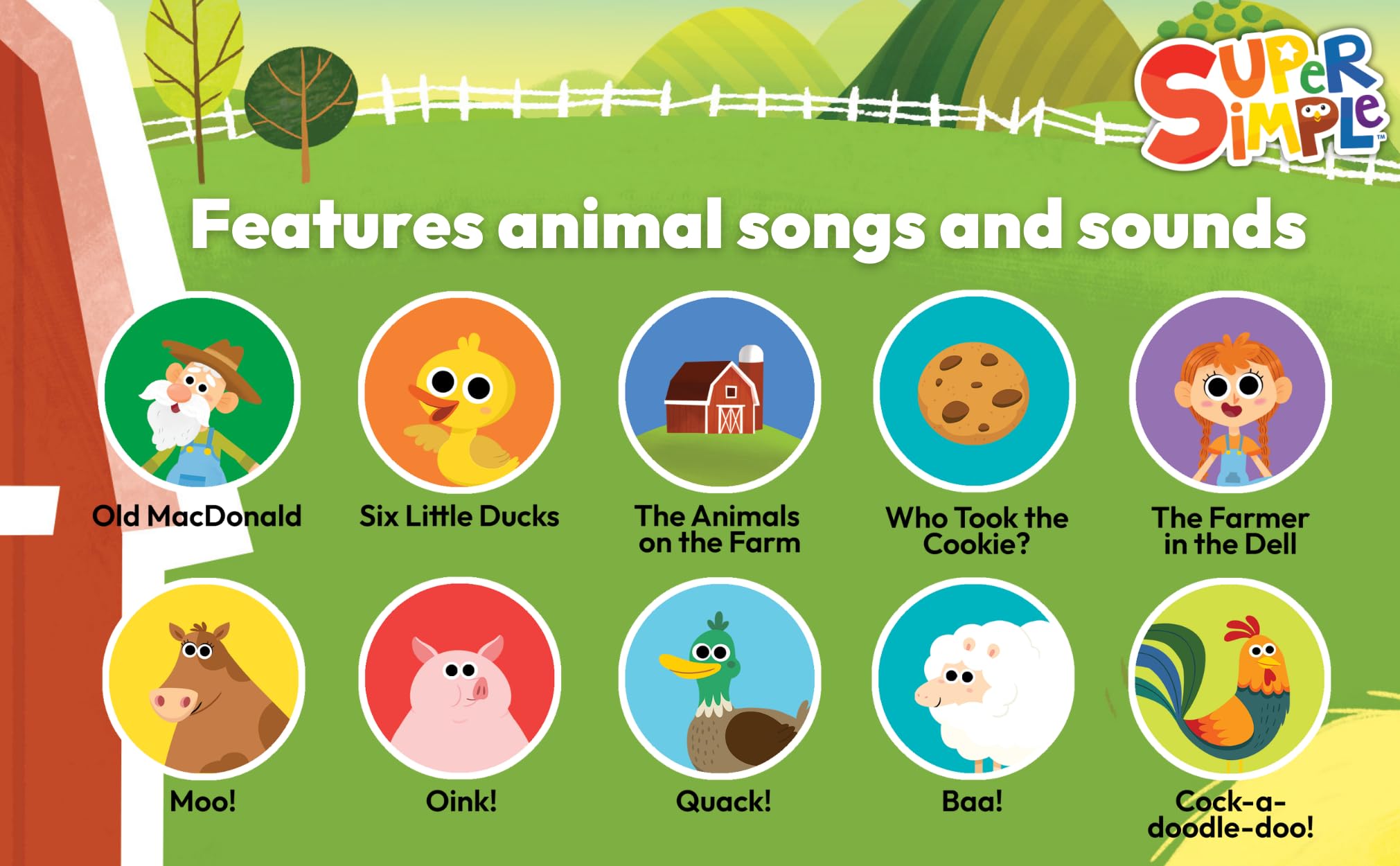 Super Simple Old Macdonald's Farm Songs