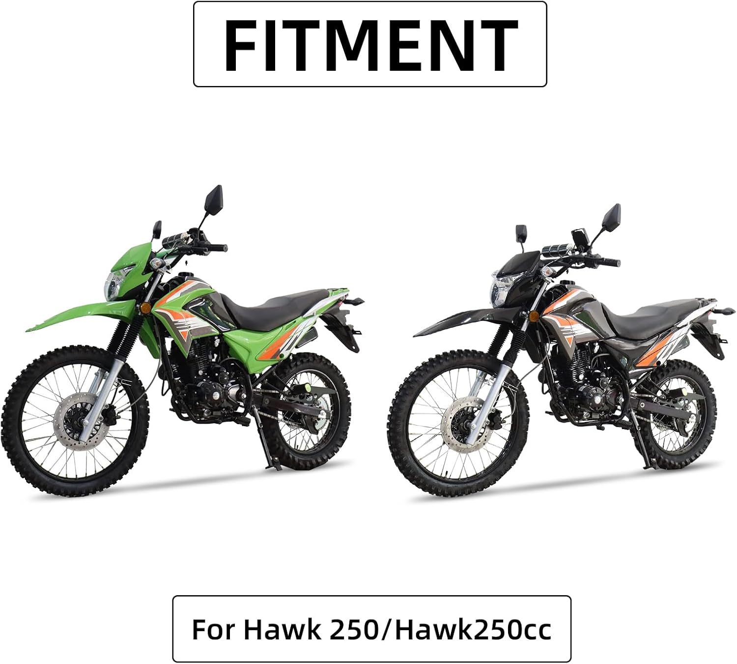 Dirt Bike Seat Cushion for Hawk 250,Motorcycle Seat Cushion for Hawk 250cc