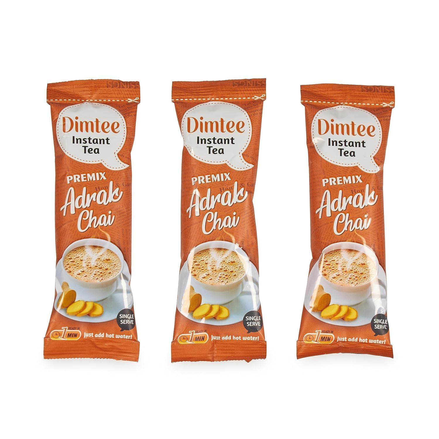 Chaizup Dimtee 1 Min Instant Adrak Premix Tea - 36 Sachets | Adrak Flavours | 36 Servings | 450g (B0D7HFZ1LB) Amazon Price History, Amazon Price Tracker