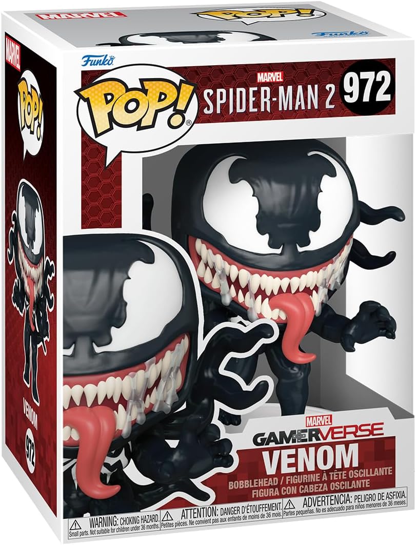 POP! Games: Spider-Man 2- Venom - Spider-Man - Collectable Vinyl Figure - Gift Idea - Official Merchandise - for Kids & Adults - Video Games Fans - Model Figure for Collectors and Display