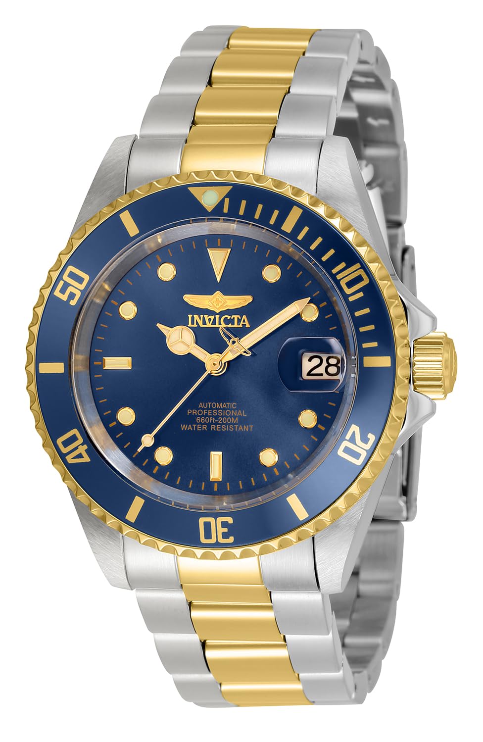 Invicta Watch Stainless Steel Automatic Watch, Two Tone