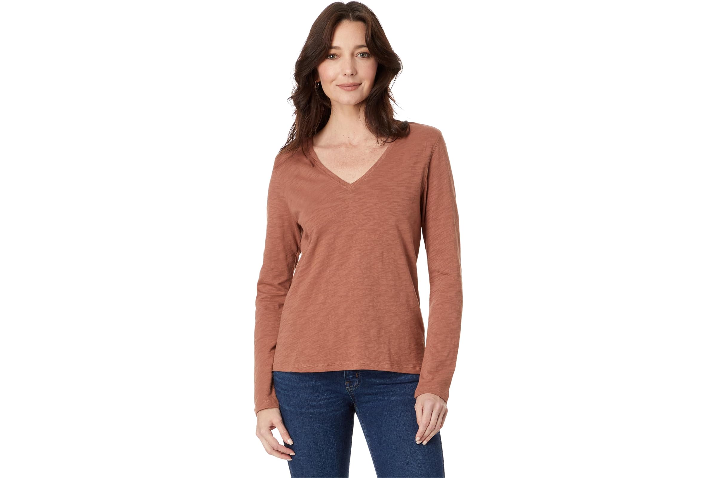 Lilla P Long Sleeve V-Neck