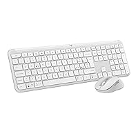 Logitech MK950 Signature Slim wireless tastiera e mouse Kit con di digitazione silenziosi