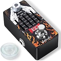 Vista 6 de Pedal de efectos ABY, conmutador AB de selector de línea de caja, Mini pedal de efecto de guitarra eléctrica, True Bypass (ABY)