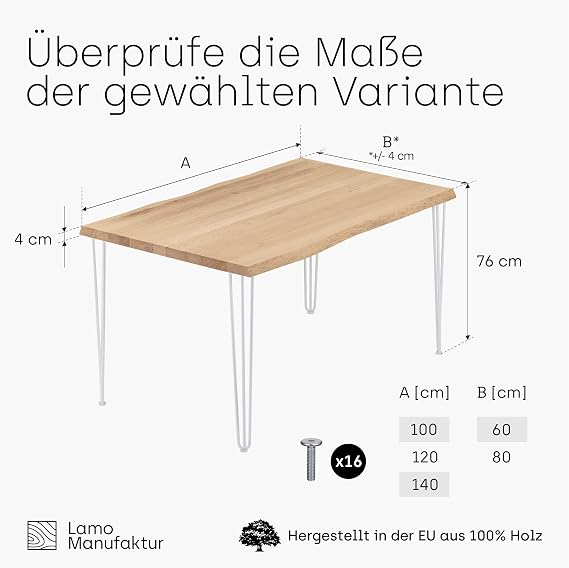 LAMO Manufacture Desk Computer Table Dining Room Table Kitchen Table Customisable