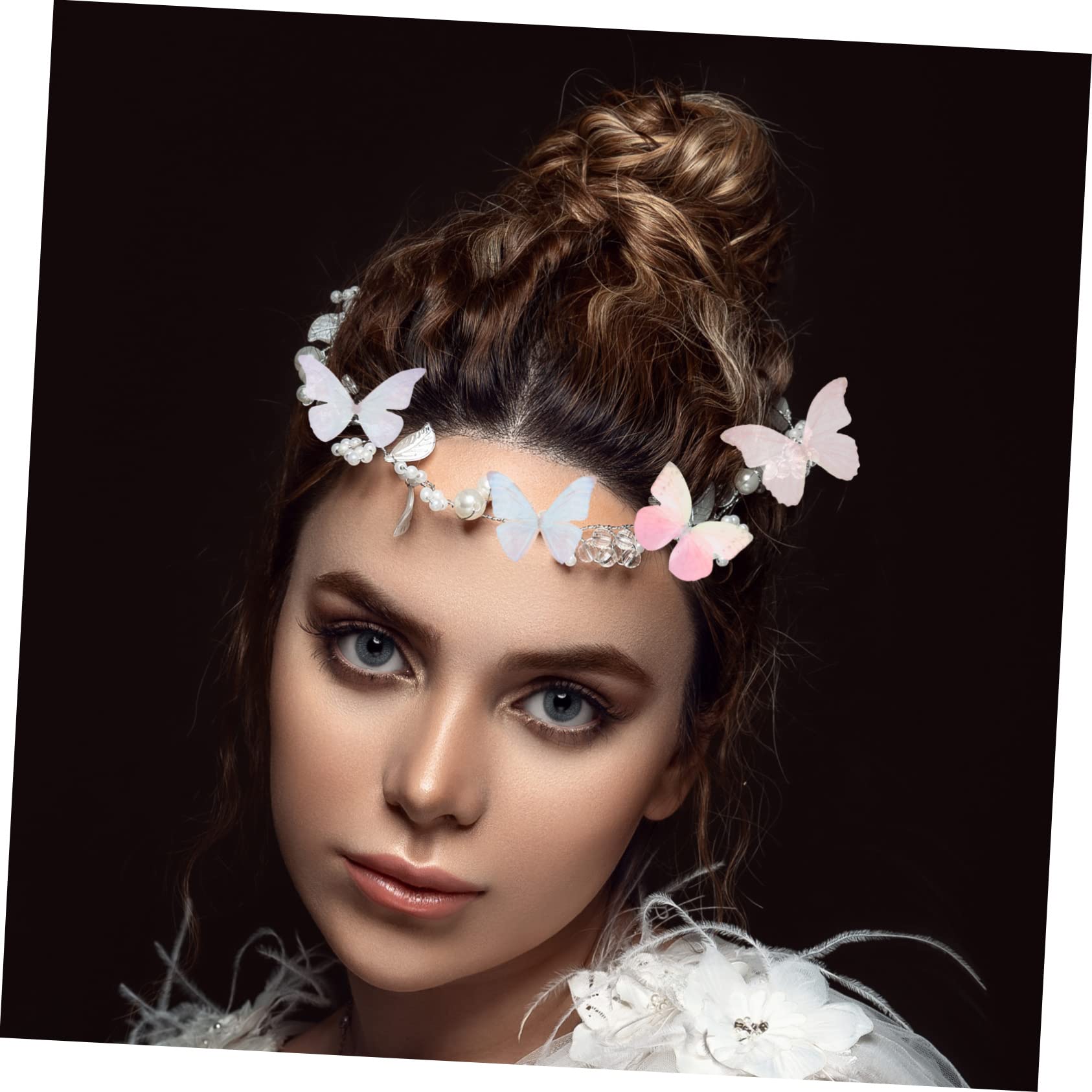 NUOBESTY 300stücke Diy Schmetterlinge Organza Zufällige Farben Für Haarschmuck Dekoration Von Hochzeiten Und Partys Kreative Bastelmaterialien
