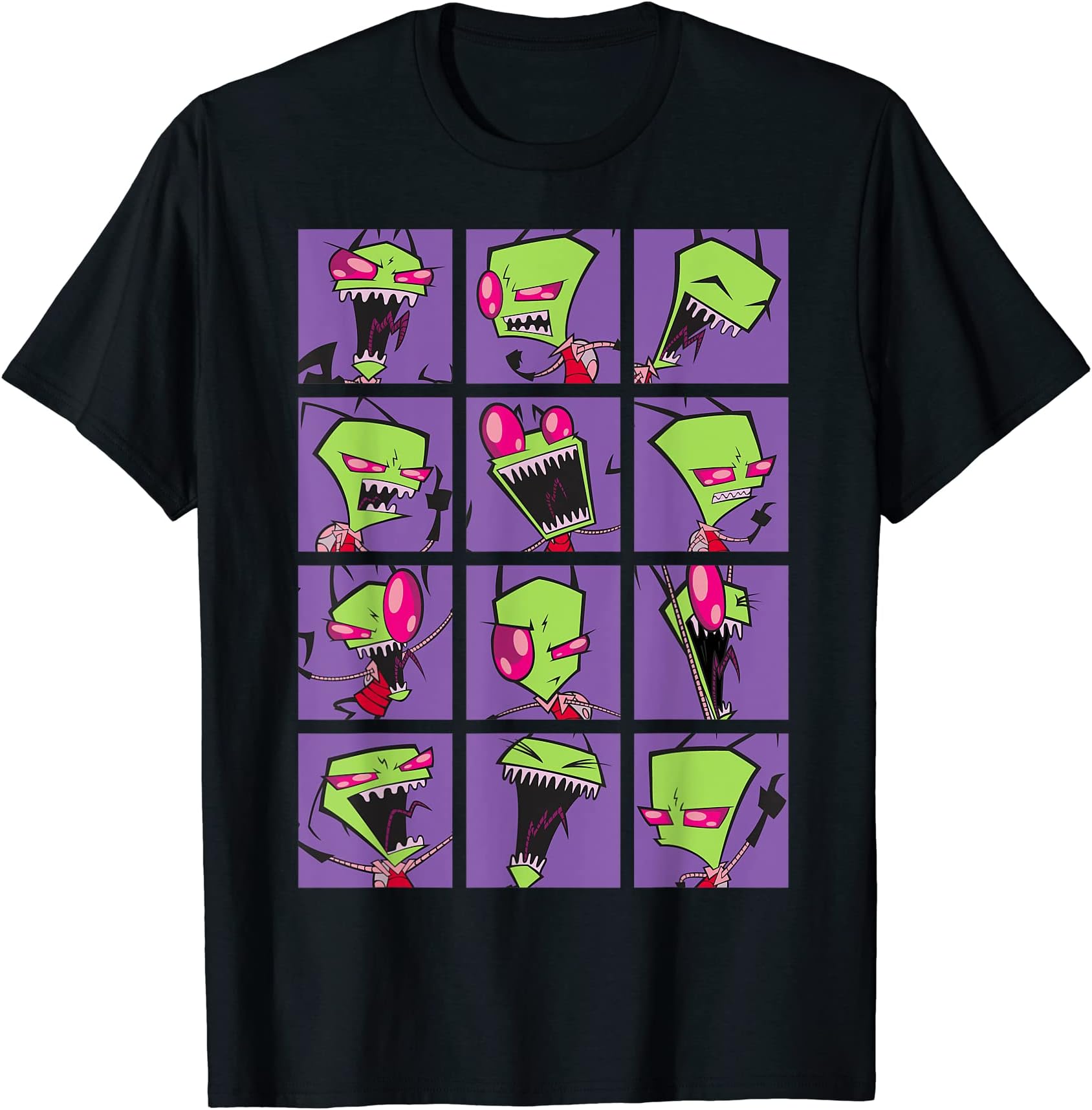 Nickelodeon Invader Zim Freak Out Collage T-Shirt