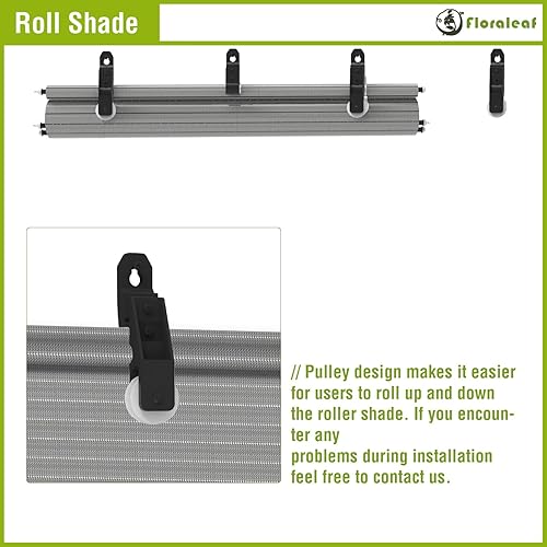Miniatura 4 de Persianas enrollables para exteriores, para porche, terraza, pérgola, patio, balcón, glorieta, privacidad, 4 pies de ancho x 6 pies de alto, tamaño