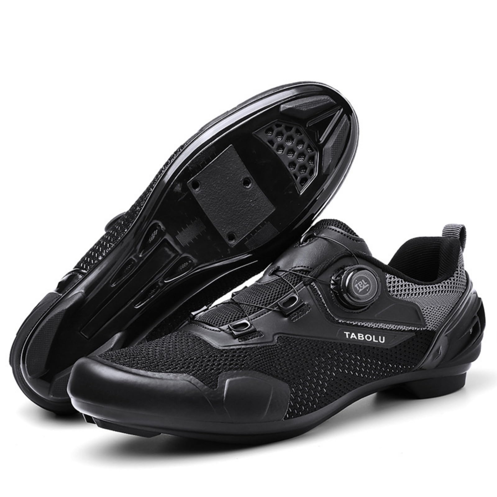Mateju Scarpe Ciclismo Strada Uomo Donna, 36-47 EU Scarpe Bici da Corsa Uomo Donna con SPD Calas Antiscivolo Traspiranti per Sportive da Esterno