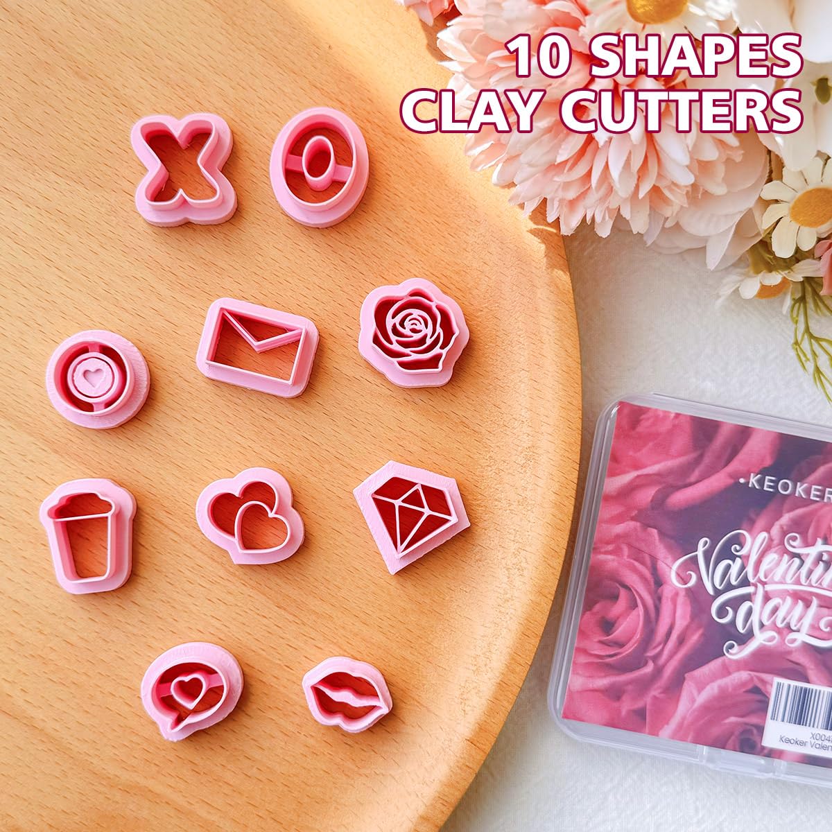 Stampi Per Argilla 24 Pz Taglierine In , Orecchini , Formine Gioielli, Cutter Clay Polymer Cutters In Acciaio Inossidabile Per La Creazione Di Gioielli Argilla Polimerica