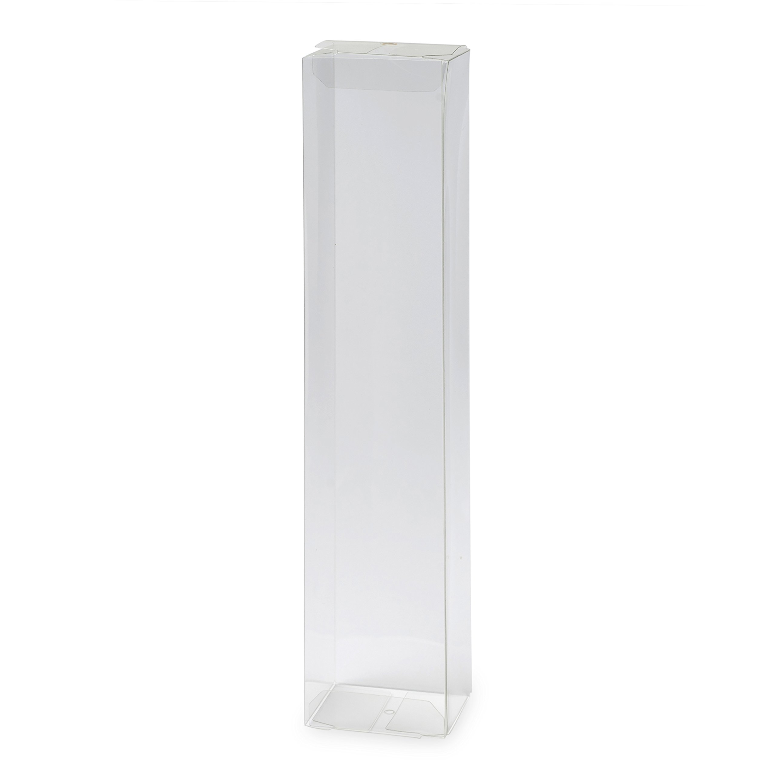 Boîte rectangulaire transparent Mopec e470 grand volume : visibilité totale en lot de 25