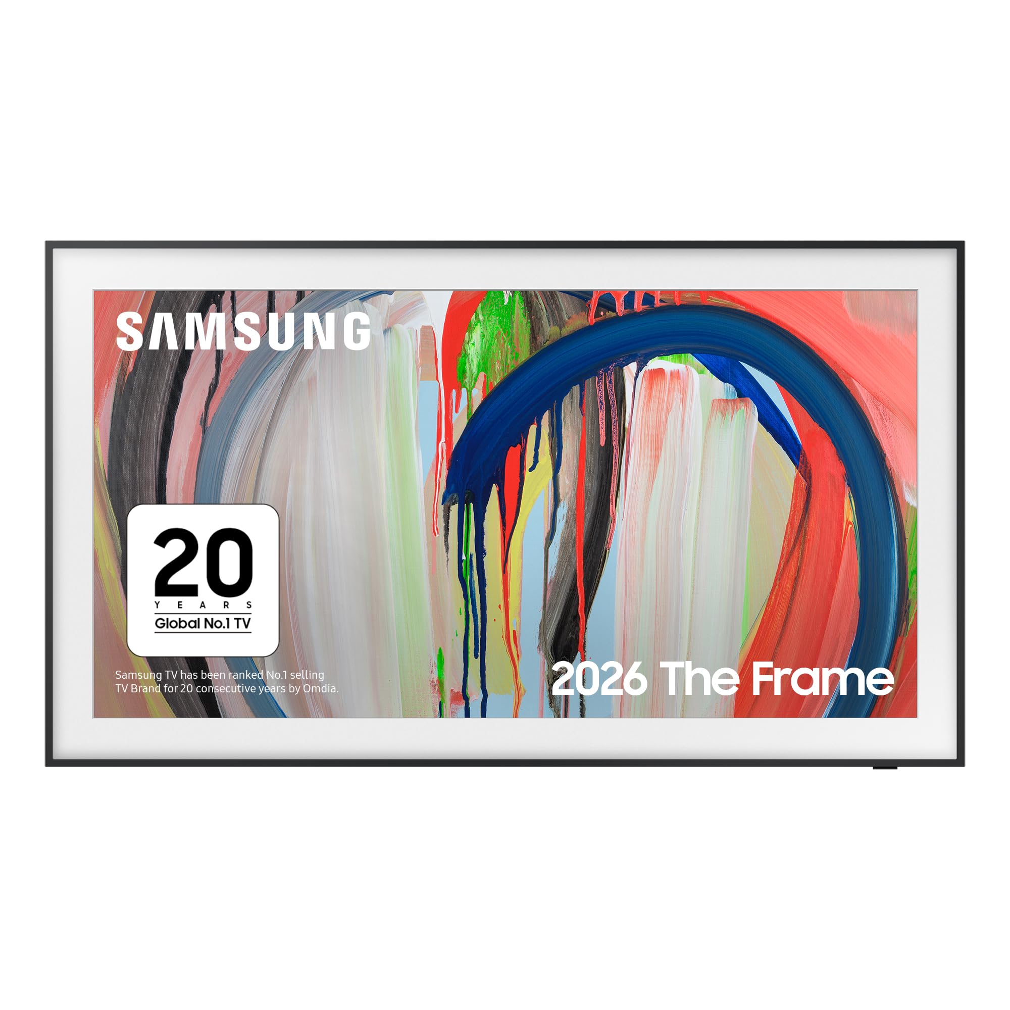 Samsung Smart TV 65-Inch LS03HA The Frame 4K QLED Glare Free, HDR 10+, Motion Xcelerator 144Hz, Dolby Atmos, Gaming Hub, FreeSync Premium, Art Mode, Voice Control with AI(VAC), Alexa Built-in [2026]