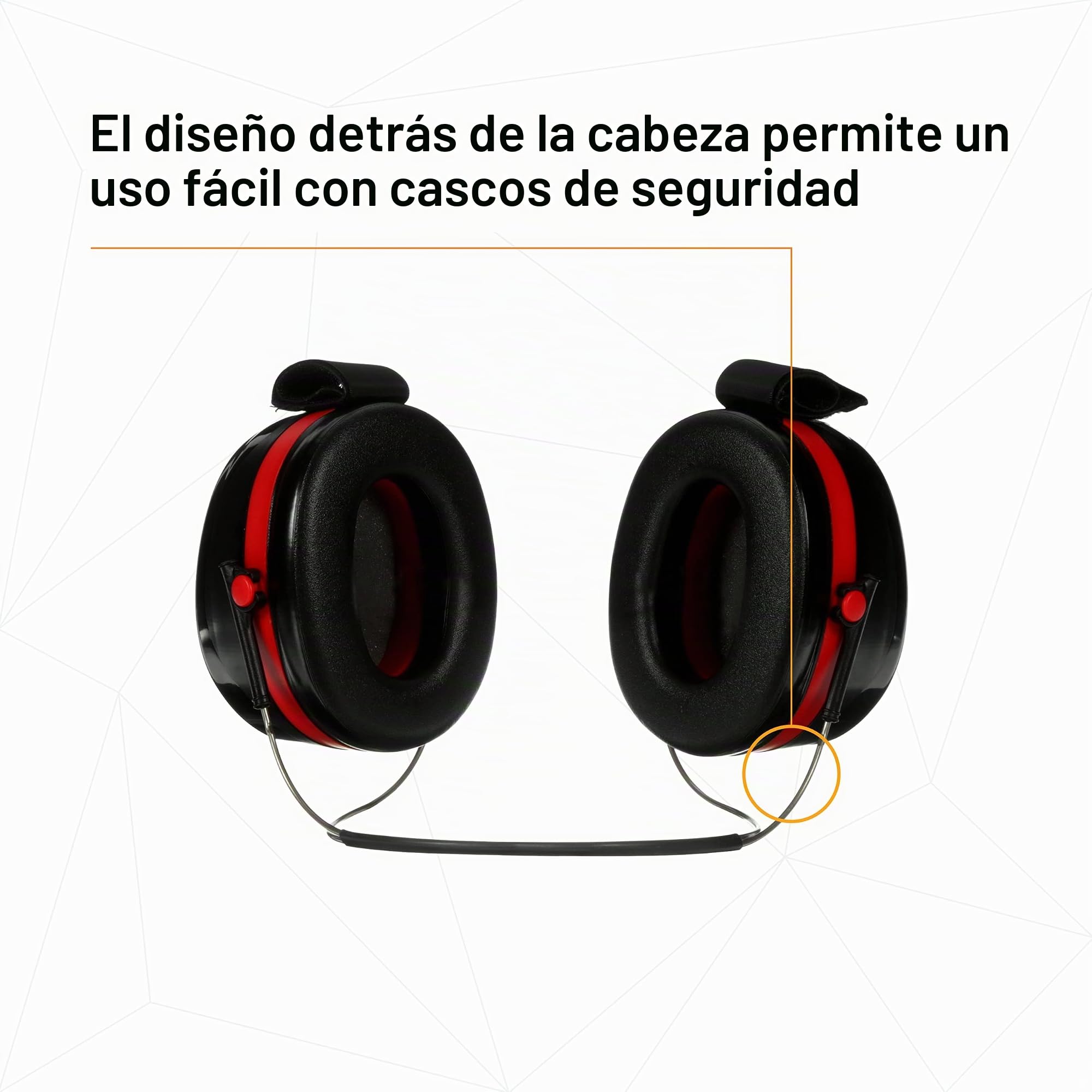 3M Peltor Optime 105 - Orejeras con banda para el cuello, protectores de oído, protección auditiva, NRR 29 dB