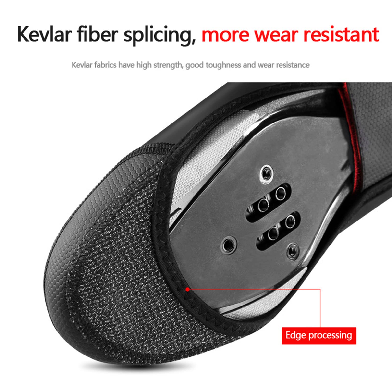 Cubrezapatillas de Ciclismo Fundas para Botas Impermeables a Prueba de Polvo Invierno Deportes al Aire Libre Cálido Térmico Cubrezapatillas de Ciclismo Botines de Bicicleta de Carretera/Montaña