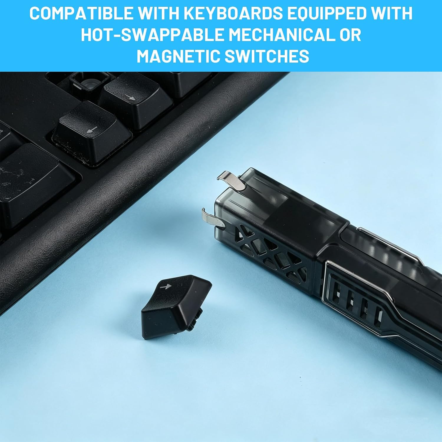 2-in-1 Switch Puller Keycap Puller, Key Switches Keycap Pullers and keycaps image 5