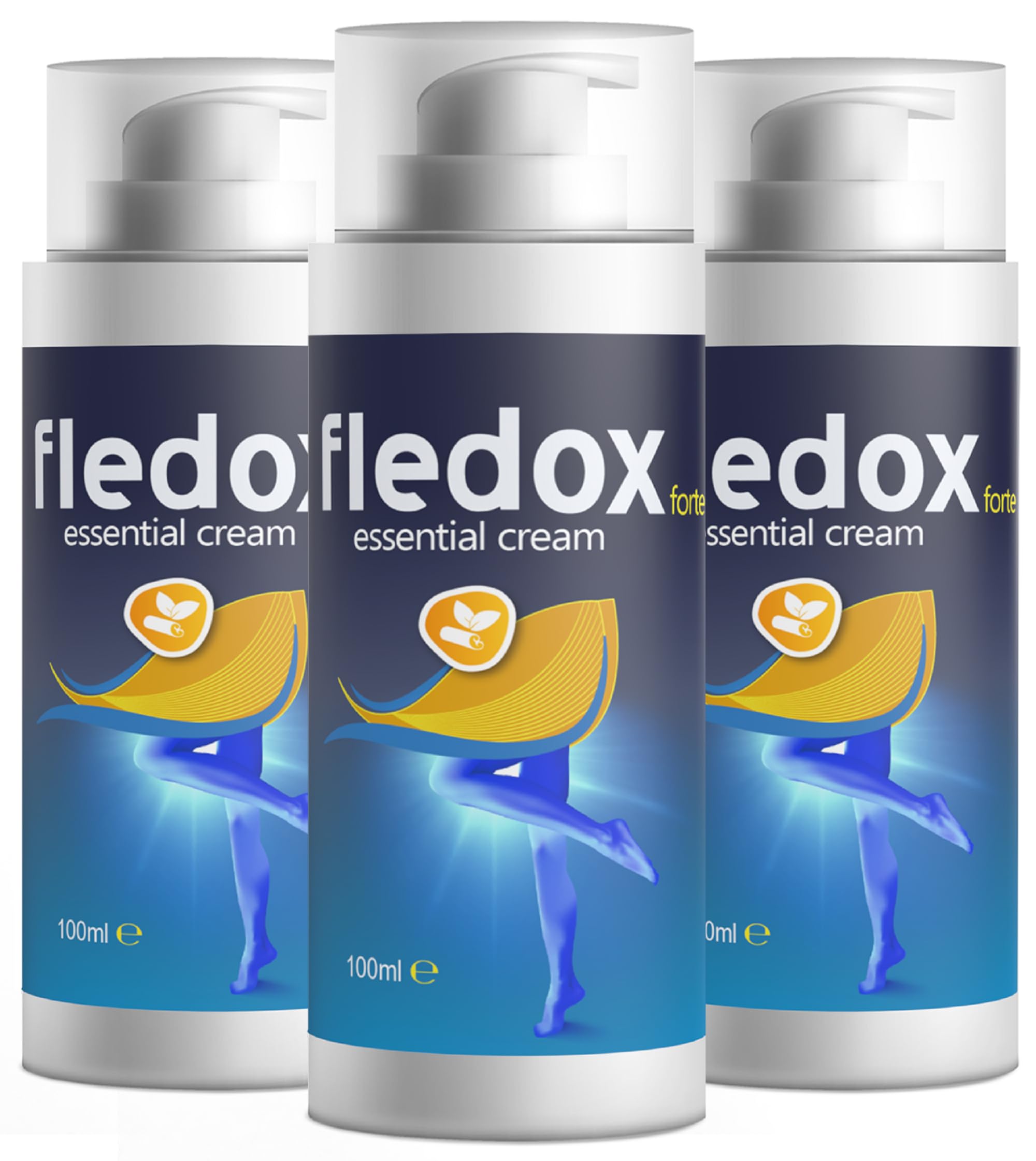 Crema Fledox – 300 ml (3 x 100 ml) 3 unidades