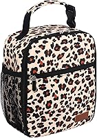 Vista 9 de Femuar Lonchera para hombres, mujeres y adultos, pequeña bolsa de almuerzo para oficina, trabajo, picnic, lonchera portátil reutilizable, color azul