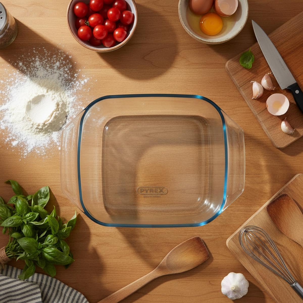 Pyrex 400B000/6116 Pirex Roaster 25X25CM 400B000, Multicolor