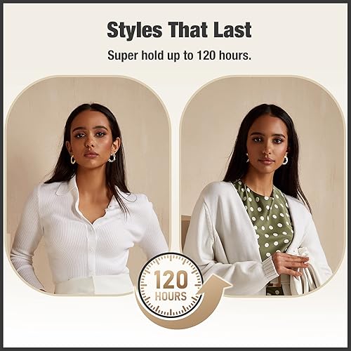 Miniatura 4 de FURIDEN Cepillo alisador alisador de cabello con cepillo caliente cepillo alisador de cabello doble iónico cepillo alisador de cabello para mujeres