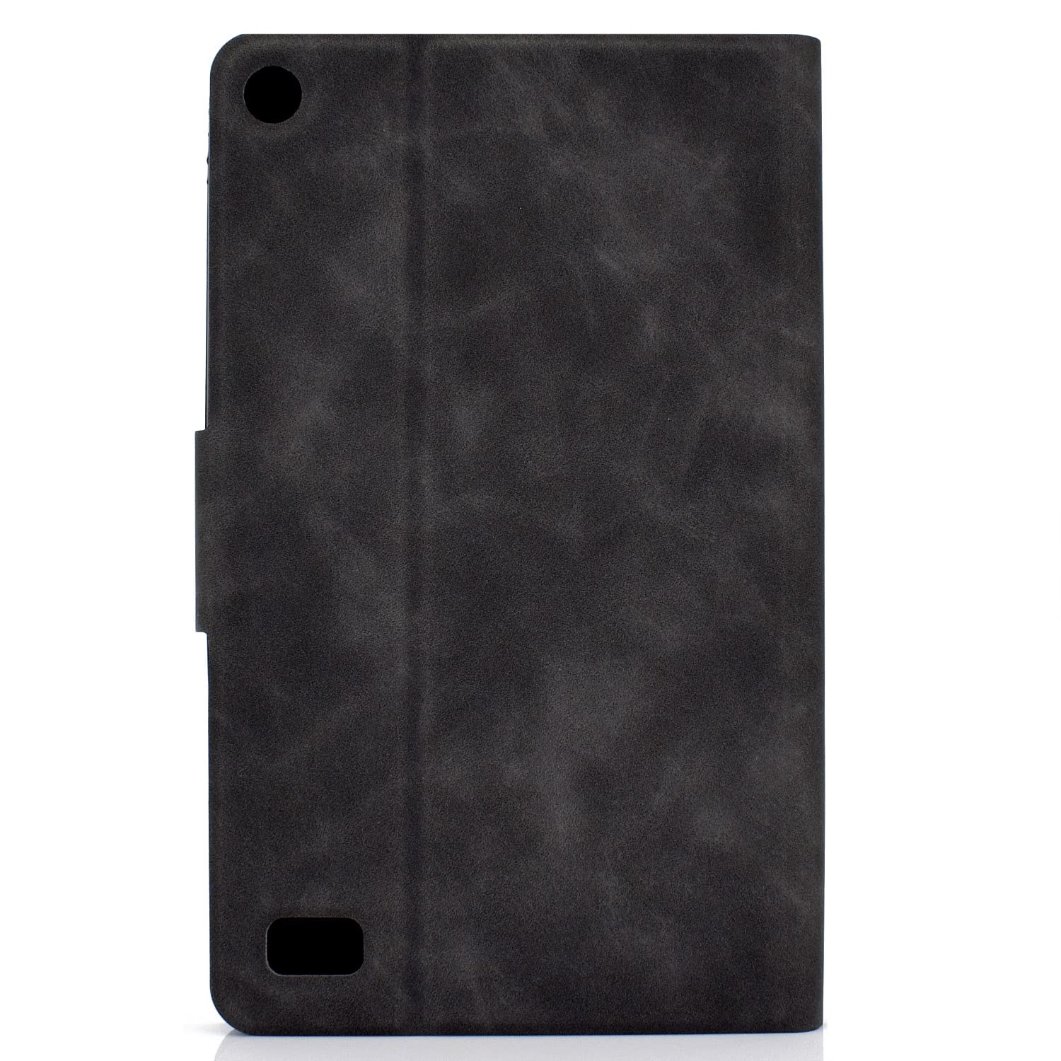 Pokrywa tabletu Case For Kindle Fire 7 2019/2017/2015 (9. / 5. generacja) Tablet, dla inch Folio Cover Multi-Angle Viewing W Slot Card Smart(Noir)