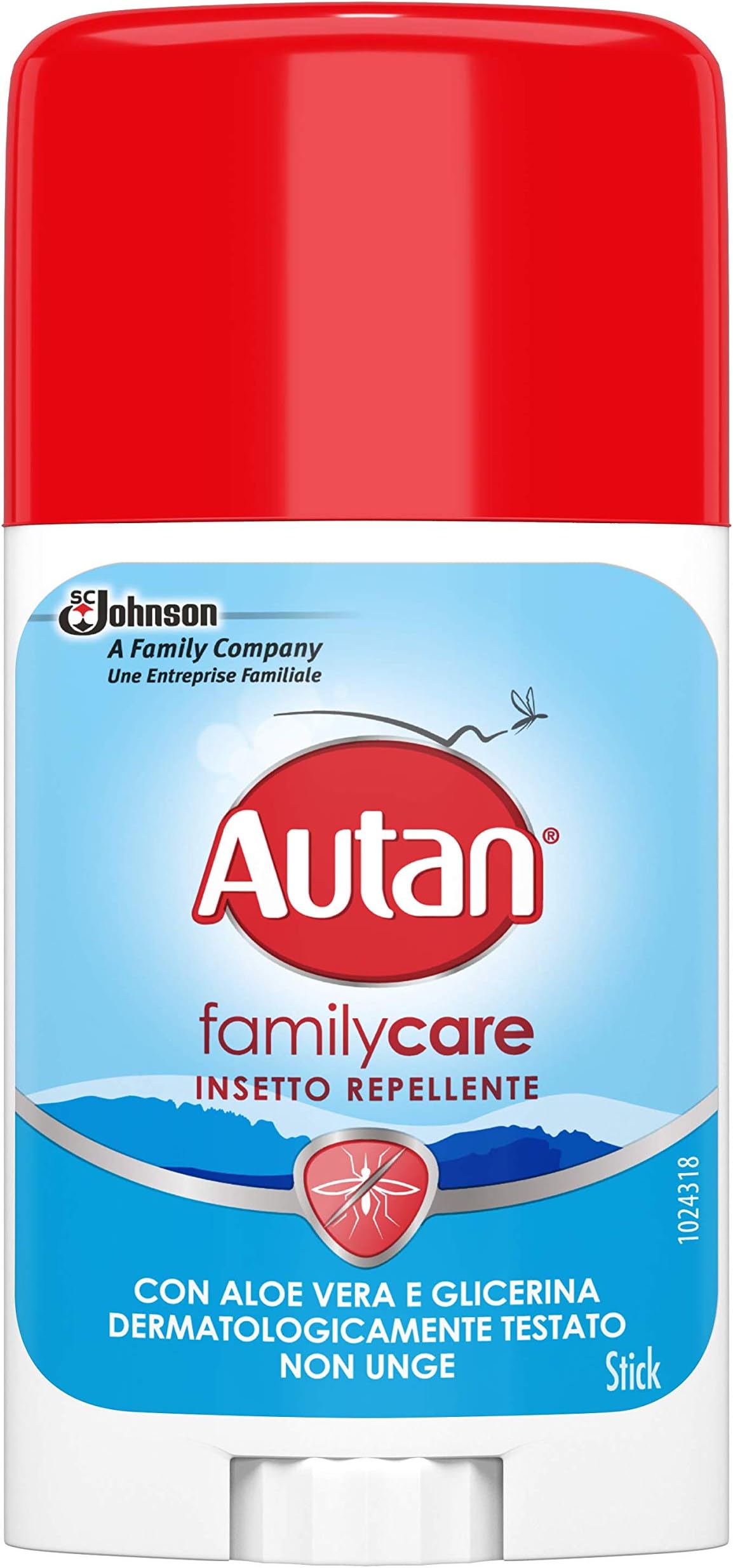 Autan Family Care Repellent Stick with Aloe Vera - 1 x 50ml (saver pack)