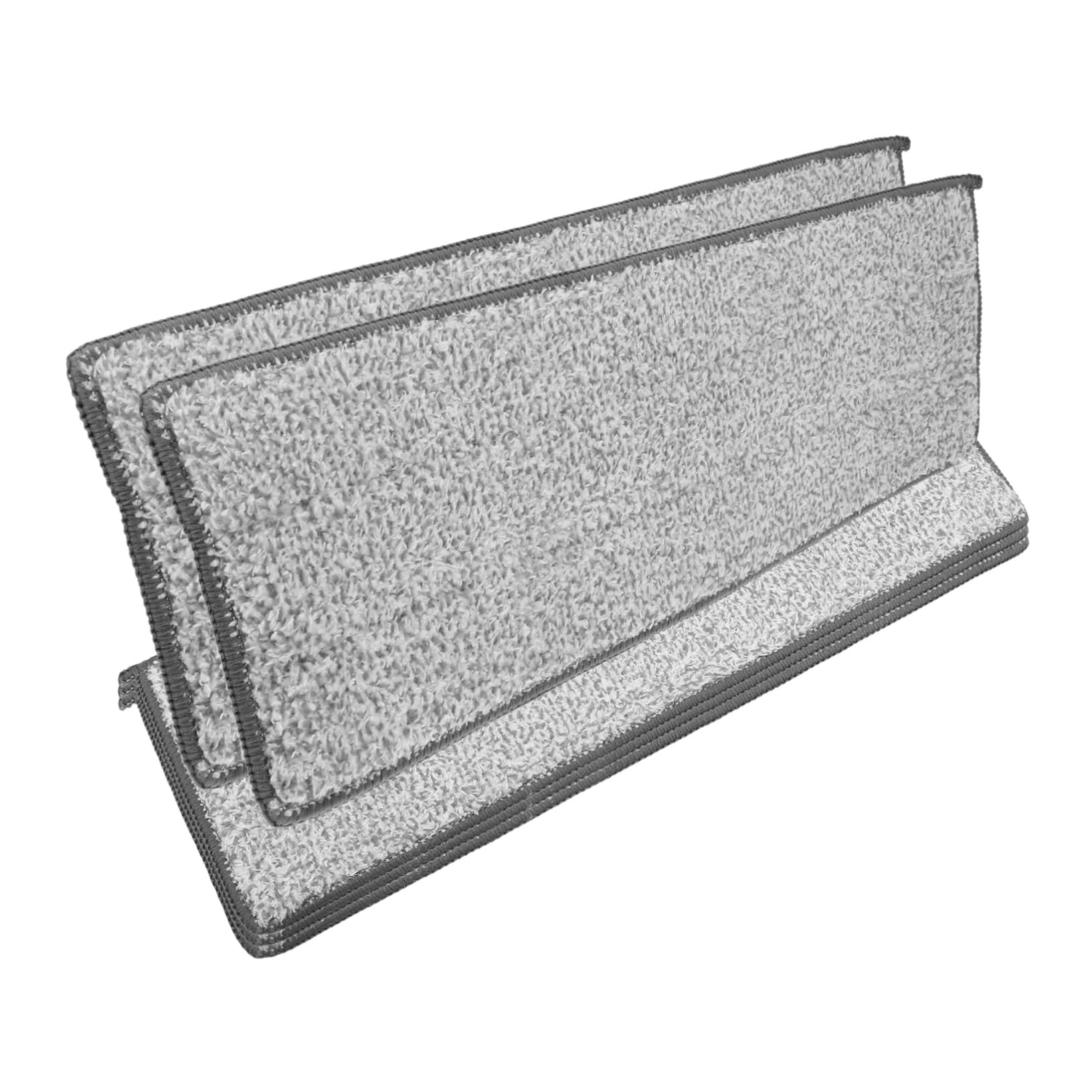 TOPBATHY 5 Juegos Paño De Repuesto Fregona Cabezales De Fregona De Repuesto De La Fregona Accesorio De Fregona Almohadillas De Limpieza para Trapeadores Fibra Grey 5 Piezas * 5